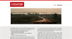 Desktop Screenshot of legator.lt